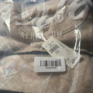 Aerie (American Eagle) Unreal Sweater NEW IN BAG  Medium Heather Fawn color